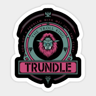 TRUNDLE - LIMITED EDITION Sticker